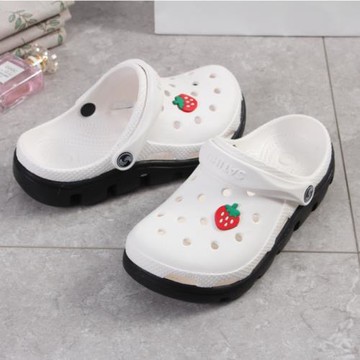 夏向往的生活同款女涼拖洞洞鞋張子楓歐陽娜娜護士鞋大碼40-41-42