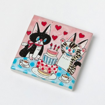 磁鐵 貓貓生日快樂