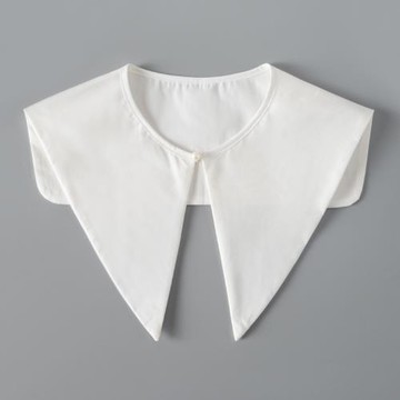 海軍假領子女純棉襯衫領韓多功能假衣領百搭配裙小披肩減齡裝飾領