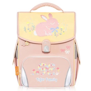 Tiger Family 小學者 超輕量護脊書包Pro 2-小兔樂園(亮片款) H5920(TGJL-094A)