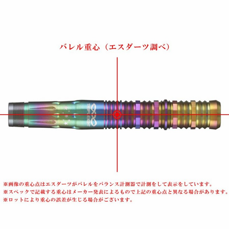 エフォール3 レインボー 2BA 大和久明彦モデル バレル【トリプレイト】エフォール3 レインボー95 大和久明彦