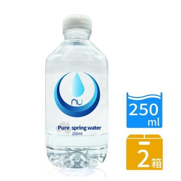 【Nu-Pure】泉水x2箱 (250mlx40瓶)