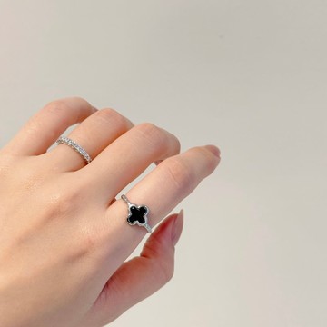 鈦鋼・暮影幸運花・胎毛戒指 母乳戒指