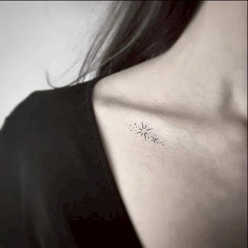 「星辰」  紋身貼紙 微刺青 輕紋身  可愛 IG 抖音 小心機 紋身貼 超美 小紅書同款 直播 性感 網紅 可愛