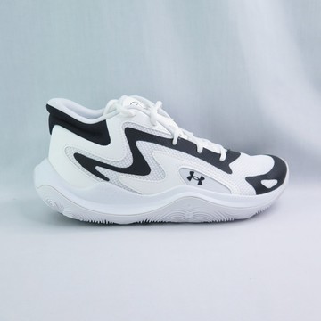 Under Armour 6001585100 JET 25 男 籃球鞋 耐穿 透氣 白x黑【iSport愛運動】
