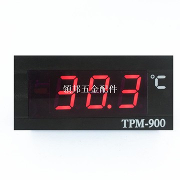 新款汽車空調掛機溫度計電子顯示表冷水機溫度表水溫批發TPM-900[領邦五金配件]
