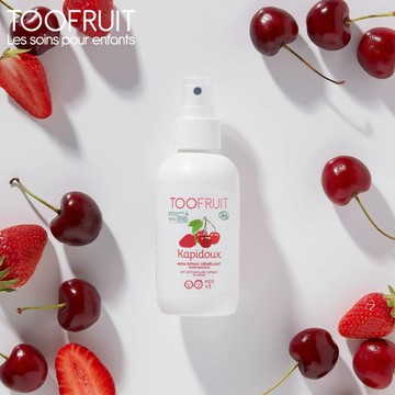 【法國TOOFRUIT】果漾兒童輕柔護髮噴霧125ml 兒童專屬乾濕兩用 舒緩毛燥 保濕 順髮 造型噴霧 有機認證