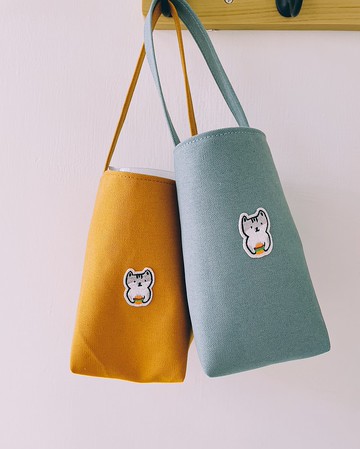 單杯帆布飲料提袋