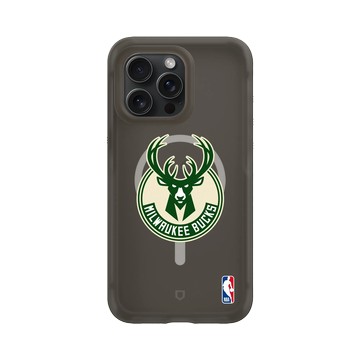 iPhone 15 Pro Max AirX 本質黑 - NBA - Logo-密爾瓦基公鹿 Milwaukee Bucks