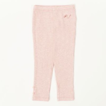 PIPPY 百搭鬆緊腰圍內搭褲 粉-090