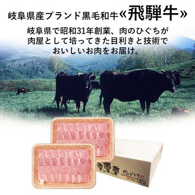 ふるさと納税 可児市 飛騨牛 肩ロース肉 焼肉用 1kg (500g×2パック)