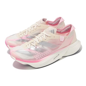 [ACS] adidas 競速跑鞋 Adizero Adios Pro 3 M 男鞋 女鞋 粉 白 回彈 運動鞋 愛迪達 IG6440