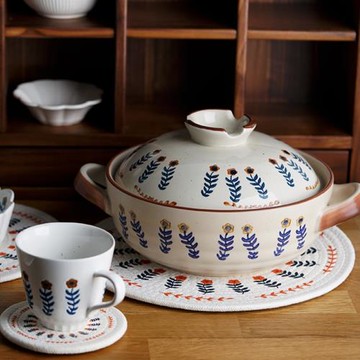 日式手繪砂鍋燉鍋 家用沙鍋燃氣煤氣灶耐高溫煲湯石鍋煲仔飯專用