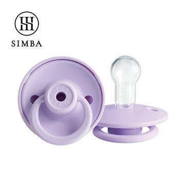 Simba扭扭圓型安撫奶嘴(紫芙派)