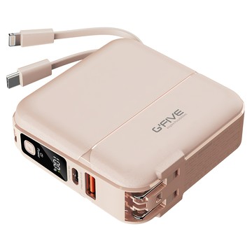 G'FIVE 基伍 勁量多功能行動電源 15000mAh  GP-W10P  粉色