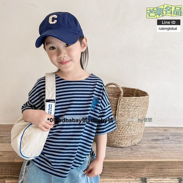 【韓版印花】兒童短袖T恤 童裝T恤 韓版童裝 夏季T恤 打底衫 純棉透氣 卡通印花 男童女童 夏季日常穿搭