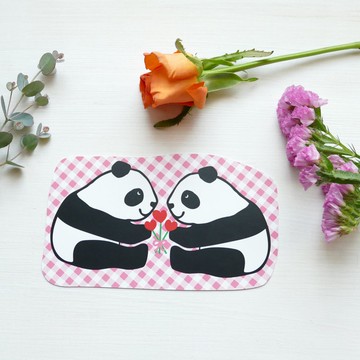 造型明信片 – 熊貓