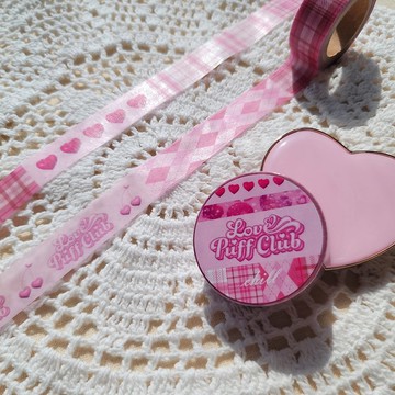 LovePuffClub 圖樣和紙膠帶