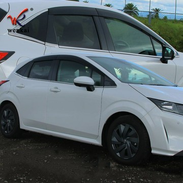 適用于日產Note E13改裝玻璃車窗不銹鋼裝飾條 Aura專用車身亮條