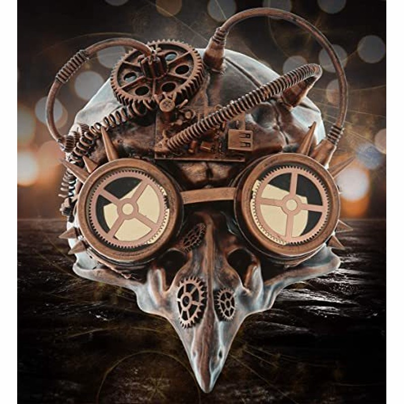 スチームパンク風 鳥のクチバシ 嘴 を持った ハーフマスク ロボット ゴーグルコスチューム ブロンズ風彫像 コスプレ衣装マスク 輸入品 通販 Lineポイント最大5 0 Get Lineショッピング