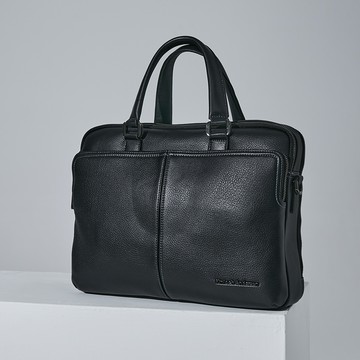 【金安德森】都會簡約 商務公事包-黑色