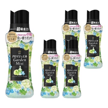 Lenor 蘭諾 日本原裝進口 衣物芳香豆 淡雅花香  5瓶  420ml