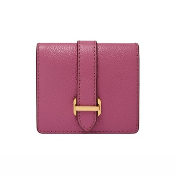 Emery 真皮金釦短夾-粉色 SWL2898663