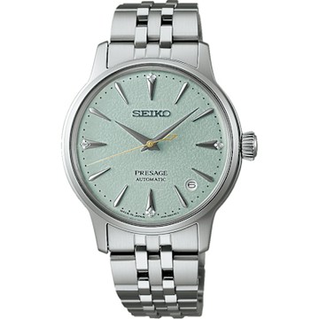 SEIKO 精工 Presage STAR BAR時尚優雅調酒師機械錶-女錶(SRPL63J1)34mm SK008