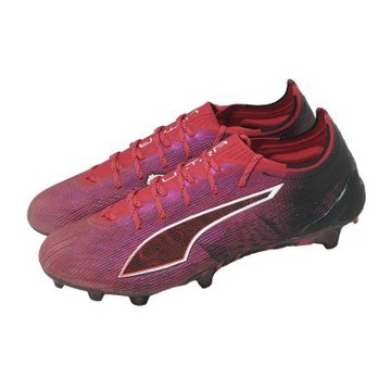 Puma 足球釘鞋 Ultra 6 Ultimate CP FG 男鞋 紅 針織 輕量 抓地 10877901