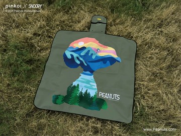 【Pinkoi x SNOOPY】野餐墊 史努比 輕量化 山嵐夕陽