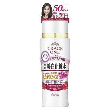 KOSE 高絲 GRACE ONE 極上活妍 潤白化妝水 高濃度維他命C 配合  180ml  1瓶