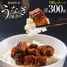 静岡県産うなぎ佃煮100g×3パック