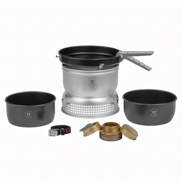 Trangia Storm Cooker 25-5 UL 超輕鋁風暴爐 1.5L內鍋+1.75L外鍋  多色  1組