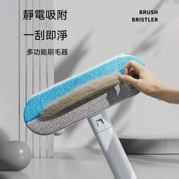 🌈臺灣出貨-貓毛清理神器 家用強力除塵牀上地板鋪墊 毛毯寵物多功能雙向除毛器 梳毛刷 寵物刷 毛髮刷 寵物梳