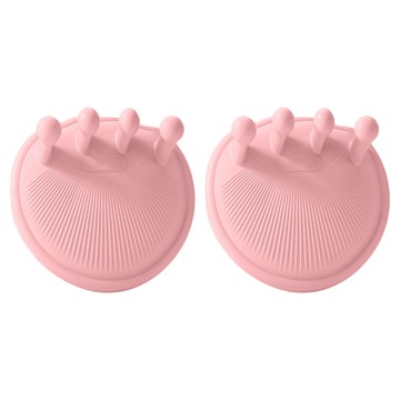 Friyu 拇指外翻矯正器 足弓訓練器 腳趾抓力訓練器 7 x 7cm 2個  粉色  單一商品
