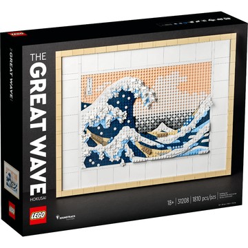 LEGO 31208 葛飾北齋－神奈川沖浪裏🟦淡北 🟩電積系🟨Art