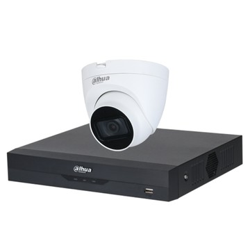 Dahua 昌運監視器 套餐 DH-XVR5104HS-I3 4路主機+DH-HAC-HDW1500TRQN 5百萬畫素攝影機*1