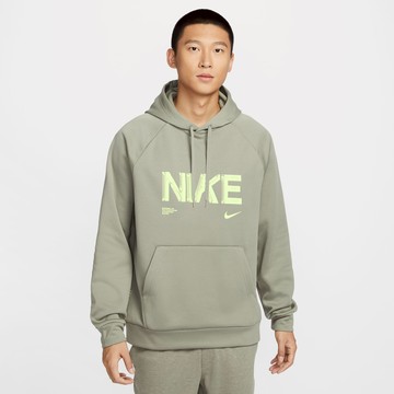 【NIKE】AS M NK TF PO FLC HOODIE GFX 長袖 男 帽T 加絨 灰綠 IF2193-320