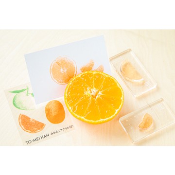 TO-MEI HAN 超細線條水晶章 水晶印章 水果系列 水果印章 tri-gram