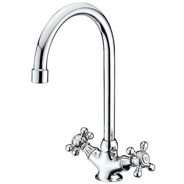 【Aberdeen】雙把手立式檯面水龍頭HV-2102