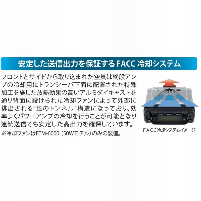 FTM-6000S(FTM6000S) 20W 144/430MHz FMトランシーバー YAESU 八重洲