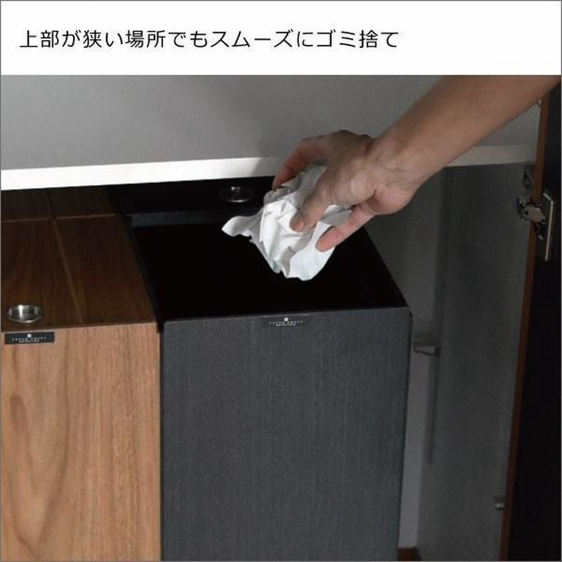 ゴミ箱 おしゃれ 45リットル キッチン用 分別 大型 スリム リビング用 蓋付き フタ付き ダストボックス 木製調 ごみ箱 日本製 バスク キッチンペール 45l 通販 Lineポイント最大0 5 Get Lineショッピング