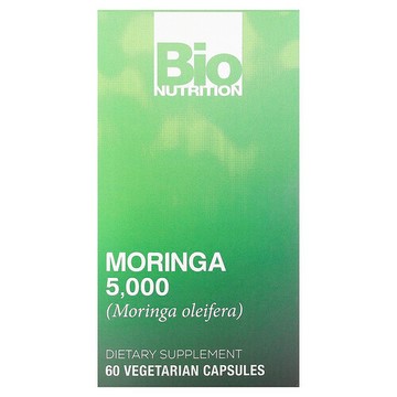 Bio Nutrition, 辣木，5000 毫克，60 粒素食膠囊