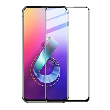 Asus ZenFone6 ZS630KL 亮面 霧面〝全膠〞高品質 滿版9H螢幕保護貼 鋼化玻璃貼 傳說對決