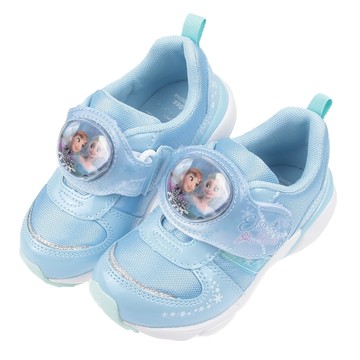 Moonstar日本月星 - 冰雪奇緣夢幻藍色電燈機能運動鞋