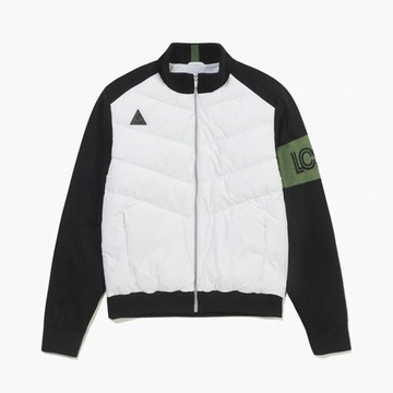 男款白色保暖鵝絨運動舒適外套