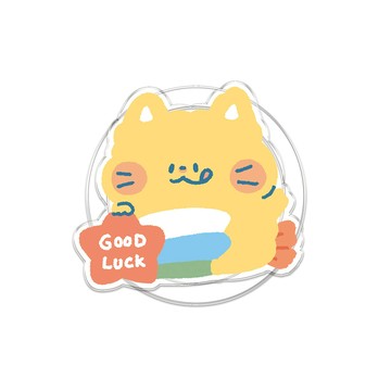 【插畫家聯名】狗狗的小跳步炸蝦貓咪MagSafe氣囊支架