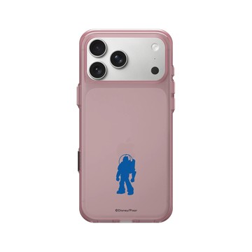 iPhone 17 Pro Max Clear (相機按鈕) 晶醺玫 - 迪士尼-玩具總動員 Toy Story - 巴斯光年剪影版