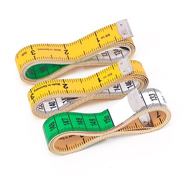 皮尺量三圍量腰圍長軟尺家用裁縫用小軟皮尺量衣尺1.5米裁縫尺