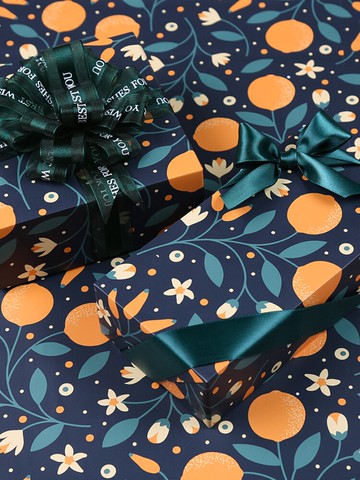 包裝紙七夕情人節卡通可愛禮品藝術灰白黑色朋友生日節日禮物盒子包裝紙圣誕元旦禮品包裝紙